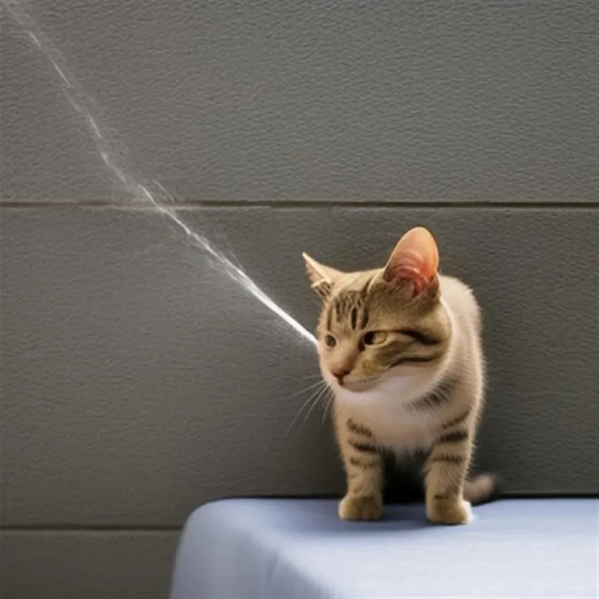 Jak usunąć koci mocz ze ściany